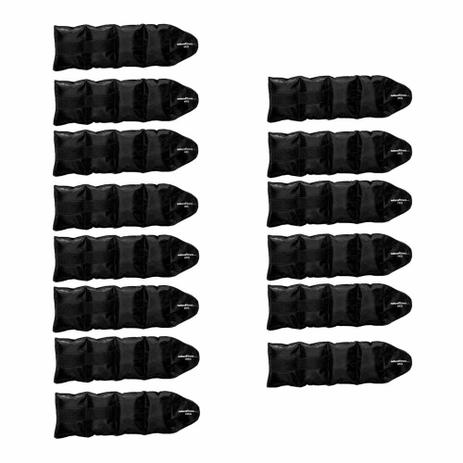 Kit 7 Pares Caneleira Tornozeleira pra Academia 4 kg a 10 kg - Natural fitness é boa?