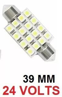 Kit 70 Lampada Torpedo C5w 16 Led 39 Mm 24v - Mfl Menor preço em Kit 70 Lampada Torpedo C5w 16 Led 39 Mm 24v - Mfl