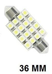 Kit 70 Lampada Torpedo C5w 16 Led Branca 36 Mm 12v - Mfl Menor preço em Kit 70 Lampada Torpedo C5w 16 Led Branca 36 Mm 12v - Mfl