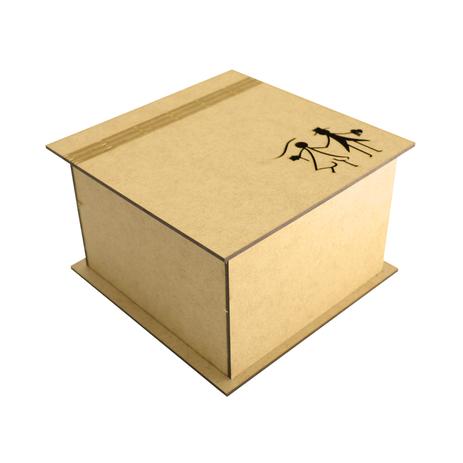 Kit 8 Caixa Quadrada Tampa Dobravel Casal Noivos 15x15x10 Laser Mdf Madeira - Atacadão do artesanato mdf Menor preço em Kit 8 Caixa Quadrada Tampa Dobravel Casal Noivos 15x15x10 Laser Mdf Madeira - Atacadão do artesanato mdf