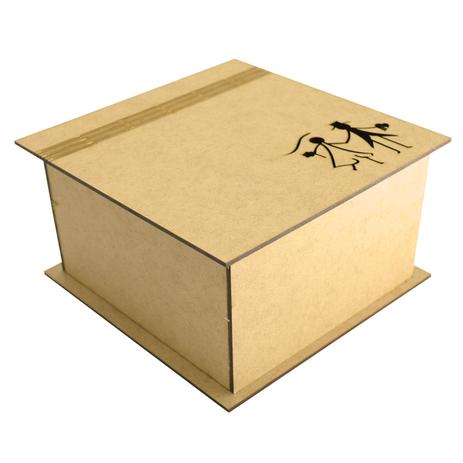 Kit 8 Caixa Quadrada Tampa Dobravel Casal Noivos 20x20x10 Laser Mdf Madeira - Atacadão Do Artesanato Mdf Menor preço em Kit 8 Caixa Quadrada Tampa Dobravel Casal Noivos 20x20x10 Laser Mdf Madeira - Atacadão Do Artesanato Mdf