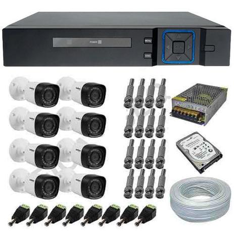 Kit 8 Câmeras de Segurança Intelbras 1010B 1 Megapixel Multi HD + DVR Stand Alone 8 Canais - Dvr anko e câmeras intelbras Menor preço em Kit 8 Câmeras de Segurança Intelbras 1010B 1 Megapixel Multi HD + DVR Stand Alone 8 Canais - Dvr anko e câmeras intelbras
