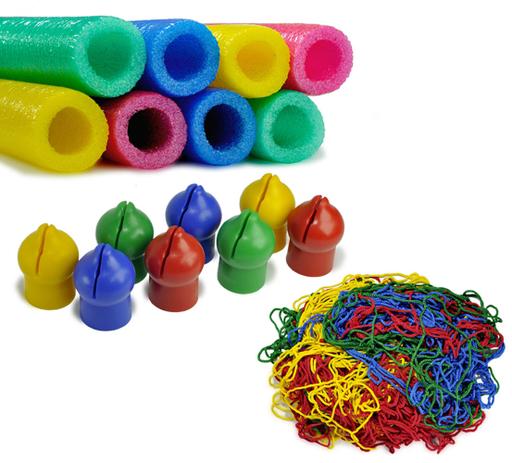Kit 8 Isotubos + 8 Ponteiras + 1 Rede 3,66 - Shopinfláveis Menor preço em Kit 8 Isotubos + 8 Ponteiras + 1 Rede 3,66 - Shopinfláveis