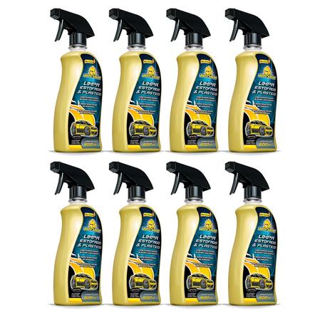 Kit 8 Limpa Plástico e Estofado Autoshine Menor preço em Kit 8 Limpa Plástico e Estofado Autoshine