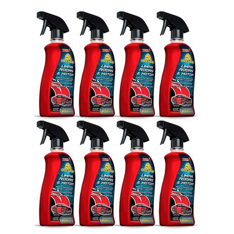 Kit 8 Limpa Rodas e Motor BTS 500ml autoshine Menor preço em Kit 8 Limpa Rodas e Motor BTS 500ml autoshine