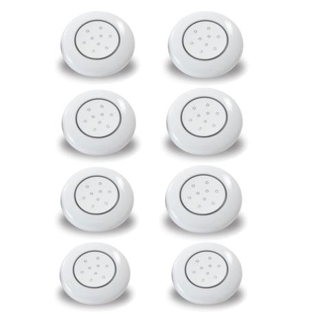 Kit 8 Luminárias de Piscina 18w 125mm 12v IP68 Led Branco 3000k Corpo Branco - Iluctron é boa?