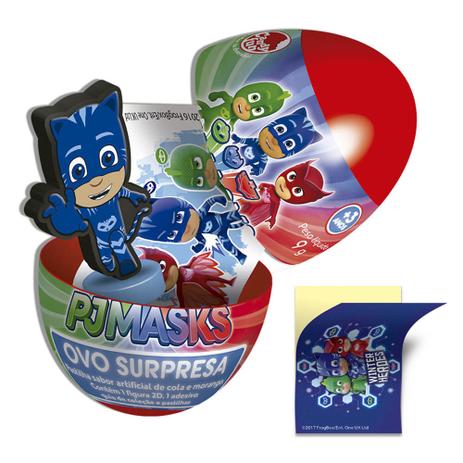 Kit 8 Ovos Surpresa PJ Masks - Combo Menor preço em Kit 8 Ovos Surpresa PJ Masks - Combo