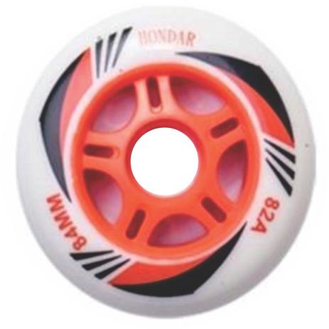 Kit 8 roda patins roller inline 84mm hondar laranja é ruim? Kit 8 roda patins roller inline 84mm hondar laranja é boa?