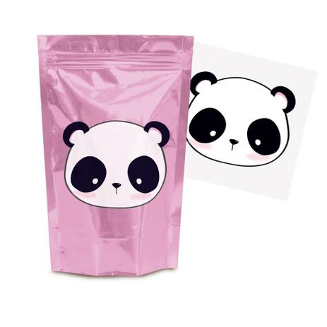 Kit 8 Sacolinhas C/Papel Transfer Lembrancinha Panda - Cromus Menor preço em Kit 8 Sacolinhas C/Papel Transfer Lembrancinha Panda - Cromus