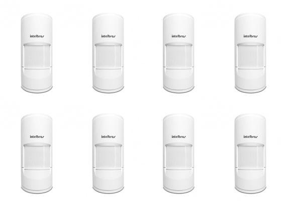 Kit 8 Sensores Alarme Passivo IVP 5001 PET SHIELD Intelbras Menor preço em Kit 8 Sensores Alarme Passivo IVP 5001 PET SHIELD Intelbras