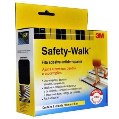 Kit 8rolos Fita Anti-derrapante 3m Preta P/ Uso Externo 40m Menor preço em Kit 8rolos Fita Anti-derrapante 3m Preta P/ Uso Externo 40m