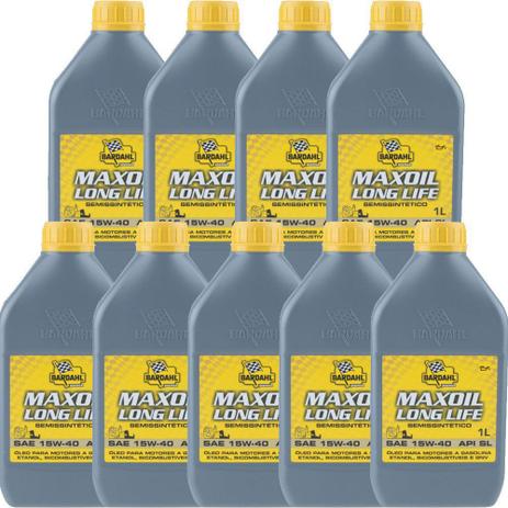 Kit 9 litros oleo motor maxiol bardahl 15w-40 - kit00998 Menor preço em Kit 9 litros oleo motor maxiol bardahl 15w-40 - kit00998