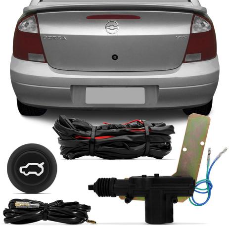 Kit Abertura de Porta Malas Novo Corsa Sedan 02 a 07 08 09 10 11 12 Abre no Botão e Alarme - Dial é boa?