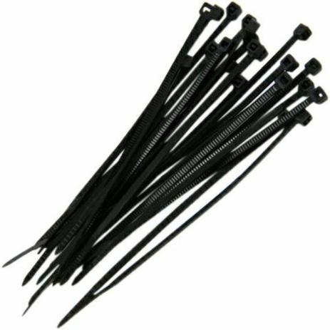 Kit Abraçadeira Em Nylon Preto Noll 4.80 X 400 MM com 100 Menor preço em Kit Abraçadeira Em Nylon Preto Noll 4.80 X 400 MM com 100