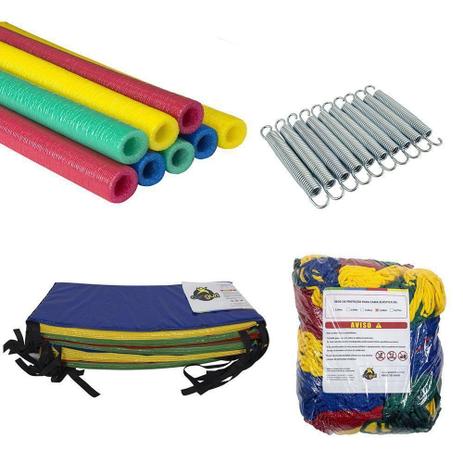 Kit Acessório para Cama Elástica de 3,66/3,70M - Canguri Menor preço em Kit Acessório para Cama Elástica de 3,66/3,70M - Canguri