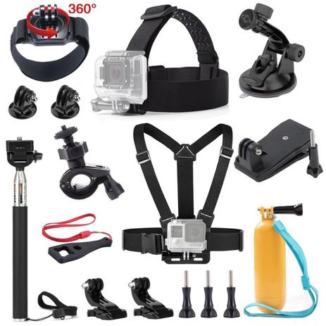 Kit Acessórios Action Camera 54 Em 1 Maleta Tomate Mt-1101 Menor preço em Kit Acessórios Action Camera 54 Em 1 Maleta Tomate Mt-1101