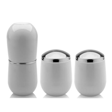 Kit Acessórios Banheiro Organizado Porta Escova e Algodão Branco - Ou Menor preço em Kit Acessórios Banheiro Organizado Porta Escova e Algodão Branco - Ou