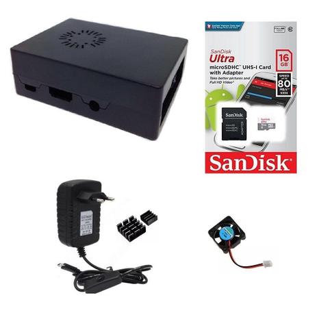 Kit Acessórios P/ Raspberry Pi 3 - 16gb Case Com Cooler - Monkey business br é boa?