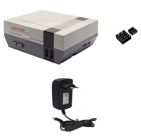 Kit Acessórios P/ Raspberry Pi 3 - Case Retroflag Nespi - Monkey business br Menor preço em Kit Acessórios P/ Raspberry Pi 3 - Case Retroflag Nespi - Monkey business br