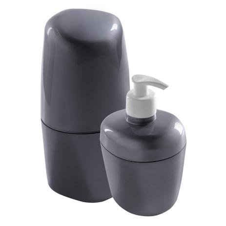Kit Acessórios para Banheiro Plástico 2 Peças Astra Prata Menor preço em Kit Acessórios para Banheiro Plástico 2 Peças Astra Prata