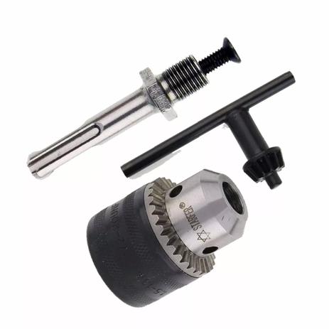 Kit Adaptador Sds 1/2 + Mandril 13mm 1/2 Starfer Menor preço em Kit Adaptador Sds 1/2 + Mandril 13mm 1/2 Starfer