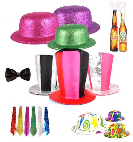 Kit Adereços Balada Casamento 193 Itens - Aluá festas Menor preço em Kit Adereços Balada Casamento 193 Itens - Aluá festas