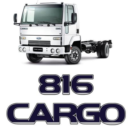 Kit Adesivo Capô Cargo 816 Ford Caminhão Emblema Azul Escuro - Sportinox Menor preço em Kit Adesivo Capô Cargo 816 Ford Caminhão Emblema Azul Escuro - Sportinox