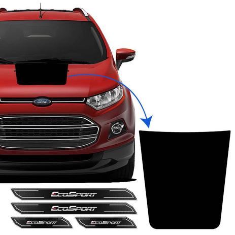Kit Adesivo Do Capô Black Ecosport 13/19 + Soleira Protetora - Sportinox é boa?