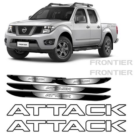 Kit Adesivo Faixa Frontier Attack Preto + Soleira Black Over - Sportinox Menor preço em Kit Adesivo Faixa Frontier Attack Preto + Soleira Black Over - Sportinox
