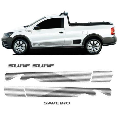 Kit Adesivo Faixa Saveiro Surf 2015/2016 Grafite Modelo Original - Sportinox Menor preço em Kit Adesivo Faixa Saveiro Surf 2015/2016 Grafite Modelo Original - Sportinox
