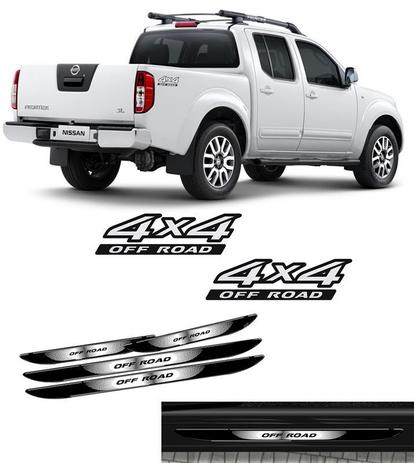 Kit Adesivos 4x4 Off Road Frontier 2009/ + Soleira Da Porta - Sportinox Menor preço em Kit Adesivos 4x4 Off Road Frontier 2009/ + Soleira Da Porta - Sportinox
