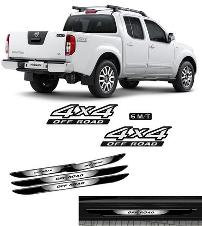 Kit Adesivos 4x4 Off Road Frontier 6m/t + Soleira Da Porta - Sportinox Menor preço em Kit Adesivos 4x4 Off Road Frontier 6m/t + Soleira Da Porta - Sportinox