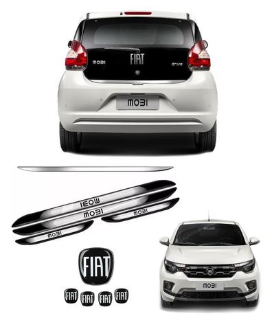 Kit Adesivos Fiat Mobi Friso + Soleira Da Porta + Emblemas - Sportinox Menor preço em Kit Adesivos Fiat Mobi Friso + Soleira Da Porta + Emblemas - Sportinox