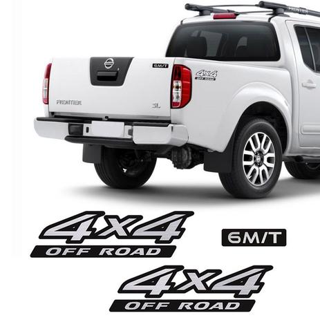 Kit Adesivos Nissan Frontier 4x4 Off Road 6m/t Mod. Original - Sportinox Menor preço em Kit Adesivos Nissan Frontier 4x4 Off Road 6m/t Mod. Original - Sportinox