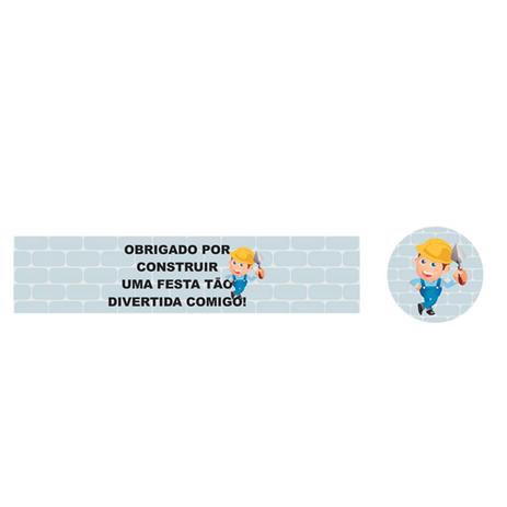 Kit Adesivos para Personalizar Festa Construtor 20 unidades Duster - Festabox é boa?
