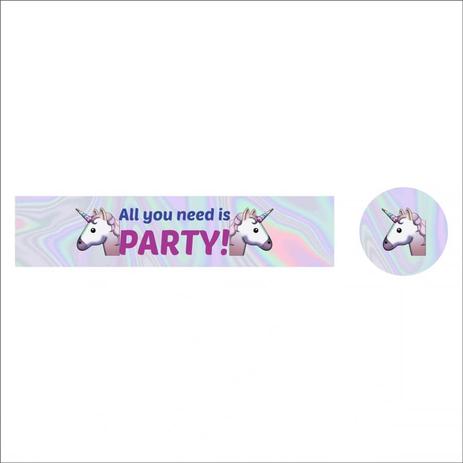 Kit Adesivos para Personalizar Festa Unicórnio 20 unidades Duster - Festabox Menor preço em Kit Adesivos para Personalizar Festa Unicórnio 20 unidades Duster - Festabox