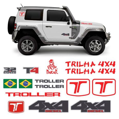 Kit Adesivos Troller T4 15 19 4x4 Trilha Dakar Completo Sportinox Adesivos Protetores Magazine Luiza Kit Adesivos Troller T4 15 19 4x4 Trilha Dakar Completo Sportinox Adesivos Protetores Magazine Luiza
