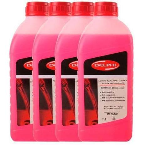 Kit aditivo de radiador concentrado 4 litros rosa delphi - kit00226 Menor preço em Kit aditivo de radiador concentrado 4 litros rosa delphi - kit00226