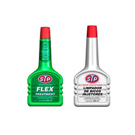 Kit aditivo flex treatment + limpa bicos injetores stp - kit00016 é boa?