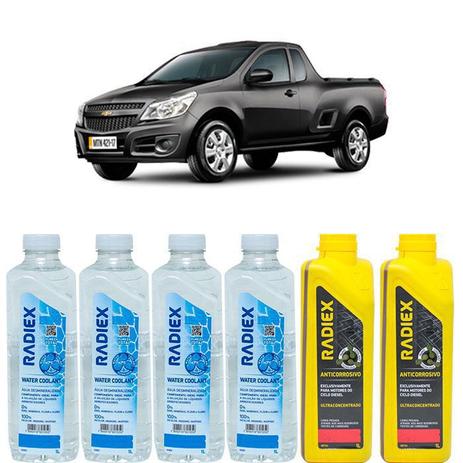 Kit aditivo radiador anticorrosivo vermelho + agua desmineralizada - chevrolet montana - r8704 - Radiex é boa?