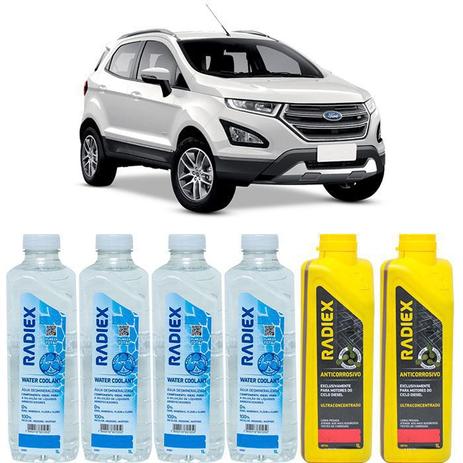 Kit aditivo radiador anticorrosivo vermelho + agua desmineralizada - ford ecosport - r8704 - Radiex é boa?