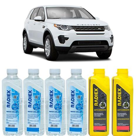 Kit aditivo radiador anticorrosivo vermelho + agua desmineralizada - land rover discovery - r8704 - Radiex é ruim? Kit aditivo radiador anticorrosivo vermelho + agua desmineralizada - land rover discovery - r8704 - Radiex é boa?