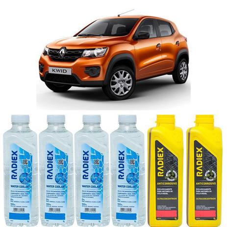 Kit aditivo radiador anticorrosivo vermelho + agua desmineralizada - renault kwid - r8704 - Radiex é ruim? Kit aditivo radiador anticorrosivo vermelho + agua desmineralizada - renault kwid - r8704 - Radiex é boa?