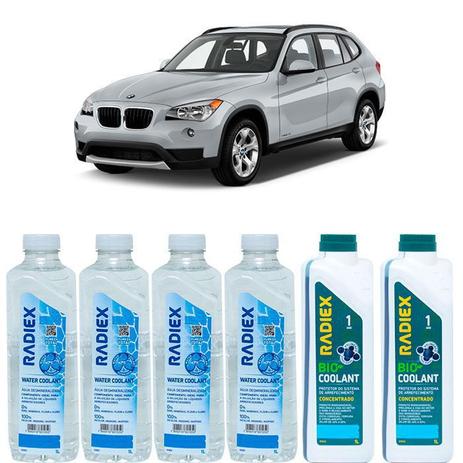 Kit aditivo radiador bio coolant concentrado azul + agua desmineralizada - bmw x1 - r1922 - Radiex é boa?