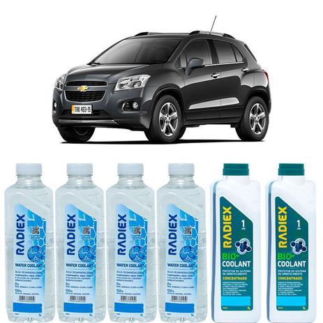 Kit aditivo radiador bio coolant concentrado azul + agua desmineralizada - chevrolet tracker - r1922 - Radiex é ruim? Kit aditivo radiador bio coolant concentrado azul + agua desmineralizada - chevrolet tracker - r1922 - Radiex é boa?