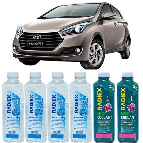Kit aditivo radiador bio coolant concentrado rosa + agua desmineralizada - hyundai hb20s - r1923 - Radiex é ruim? Kit aditivo radiador bio coolant concentrado rosa + agua desmineralizada - hyundai hb20s - r1923 - Radiex é boa?