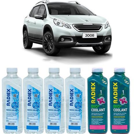 Kit aditivo radiador bio coolant concentrado rosa + agua desmineralizada - peugeot 2008 - r1923 - Radiex é ruim? Kit aditivo radiador bio coolant concentrado rosa + agua desmineralizada - peugeot 2008 - r1923 - Radiex é boa?