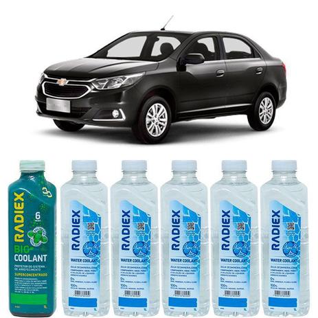 Kit aditivo radiador bio coolant superconcentrado verde + agua desmineralizada - chevrolet cobalt - r1882 - Radiex é boa?