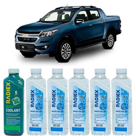Kit aditivo radiador bio coolant superconcentrado verde + agua desmineralizada - chevrolet s10 - r1882 - Radiex é boa?