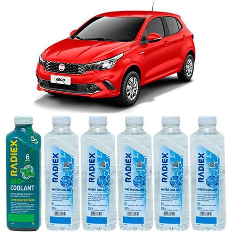 Kit aditivo radiador bio coolant superconcentrado verde + agua desmineralizada - fiat argo - r1882 - Radiex é ruim? Kit aditivo radiador bio coolant superconcentrado verde + agua desmineralizada - fiat argo - r1882 - Radiex é boa?